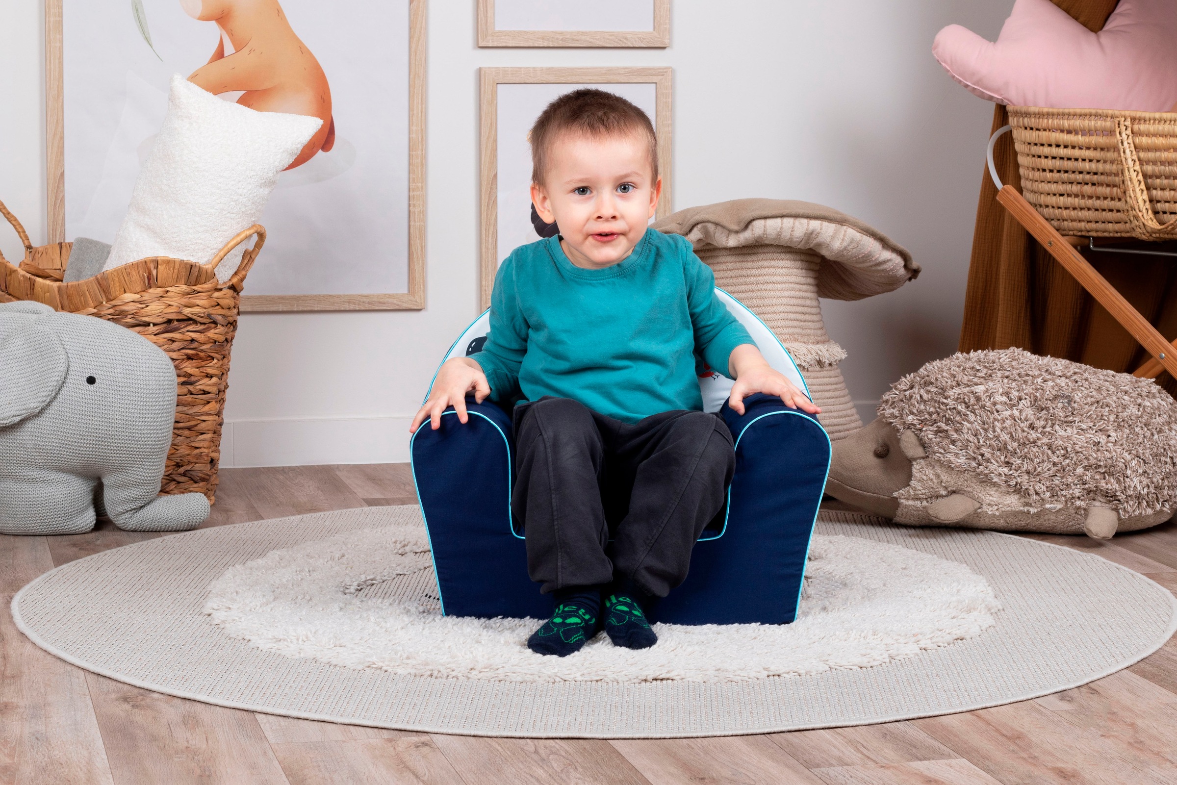Knorrtoys® Sessel »Lovely dino«, für Kinder; Made in Europe