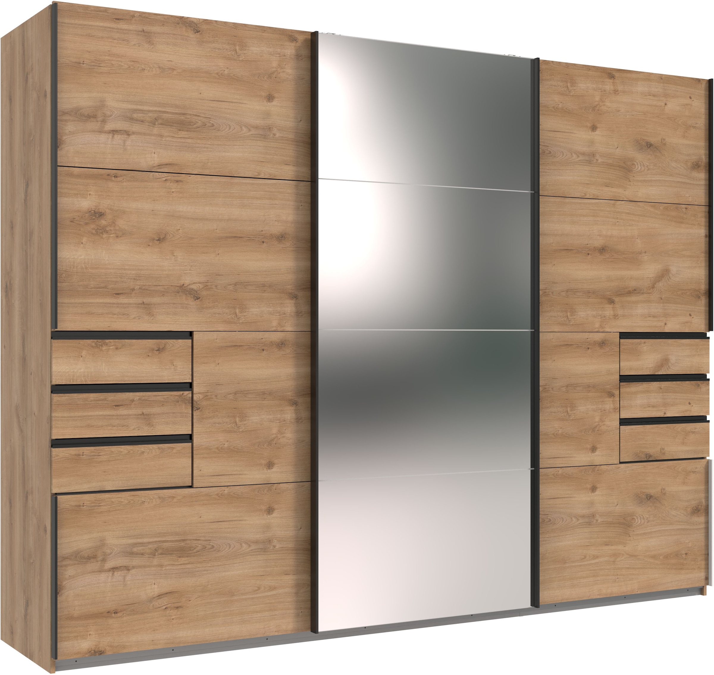 Wimex Schwebetürenschrank »Saigon« mit Spiegeltür, 3 Türen, 270cm breit