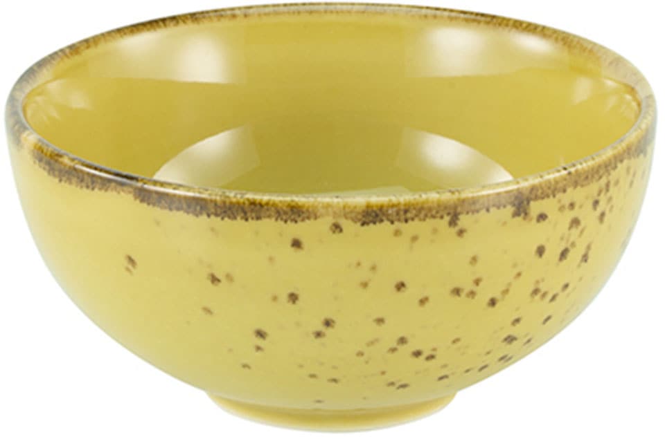 CreaTable Schalen-Set NATURE COLLECTION curry Steinzeug D: ca. 8 cm günstig online kaufen