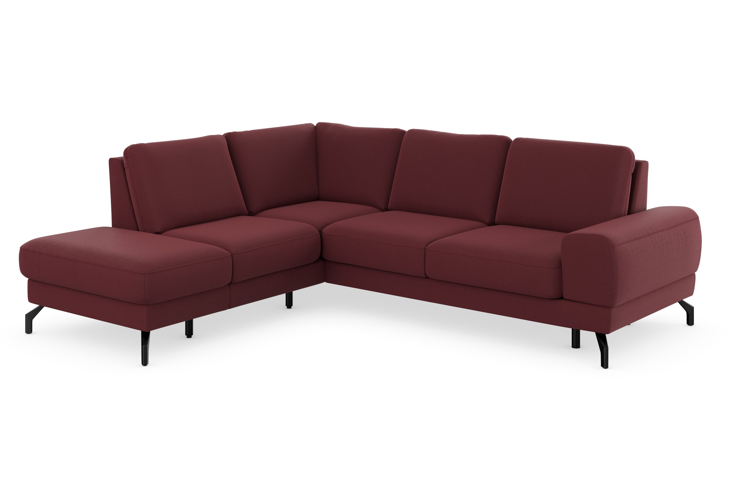 sit&more Ecksofa »Cinturo L-Form«, inklusive Sitztiefenverstellung und Federkern, Sitzhöhe 45 cm