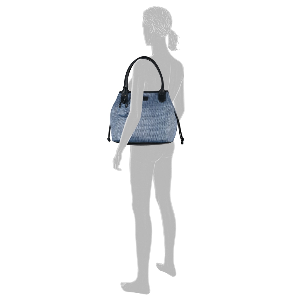 Gabor Shopper »Granada Denada« Damen Umhängetasche, Schultertasche mit Mini-Me Anhänger