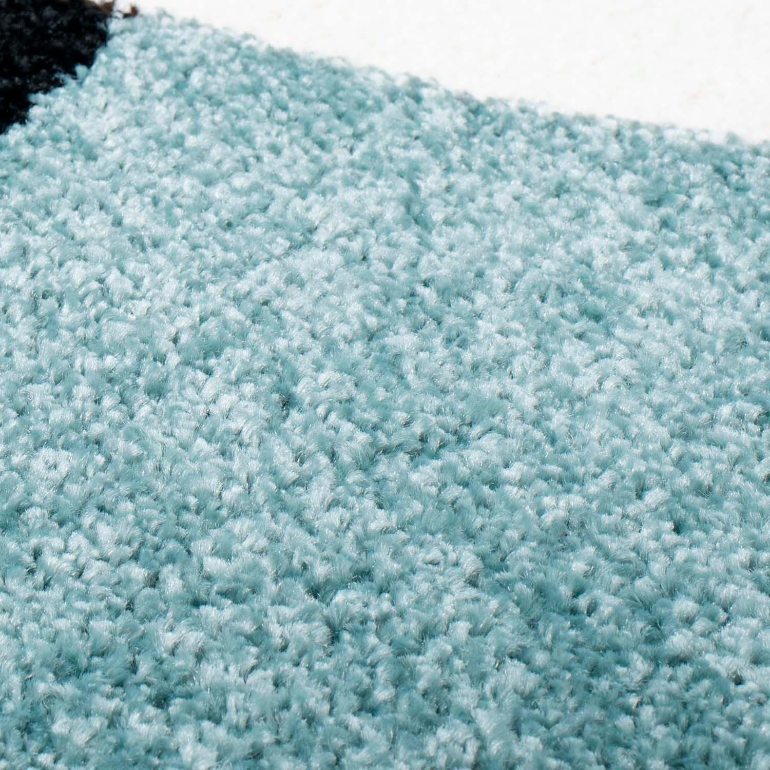 Carpet City Kinderteppich »Bubble Kids 1334«, rechteckig, 11 mm Höhe, Spielteppich, Panda-Bär, Weicher Flor, Pflegeleicht, Kinderzimmer