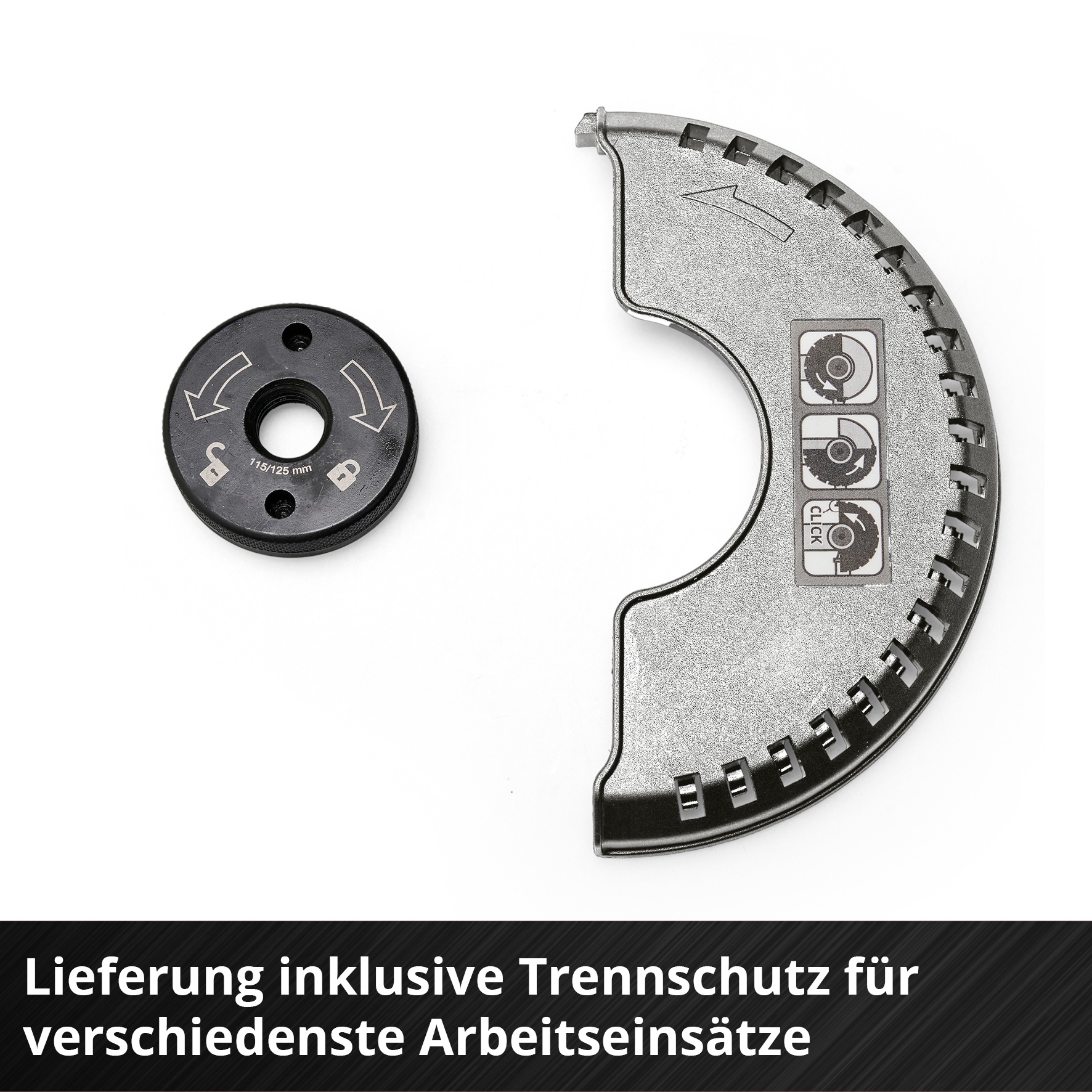 Einhell Akku-Winkelschleifer »Power X-Change TE-AG 18/115 Q Li Solo«, ohne Akku und ohne Ladegerät