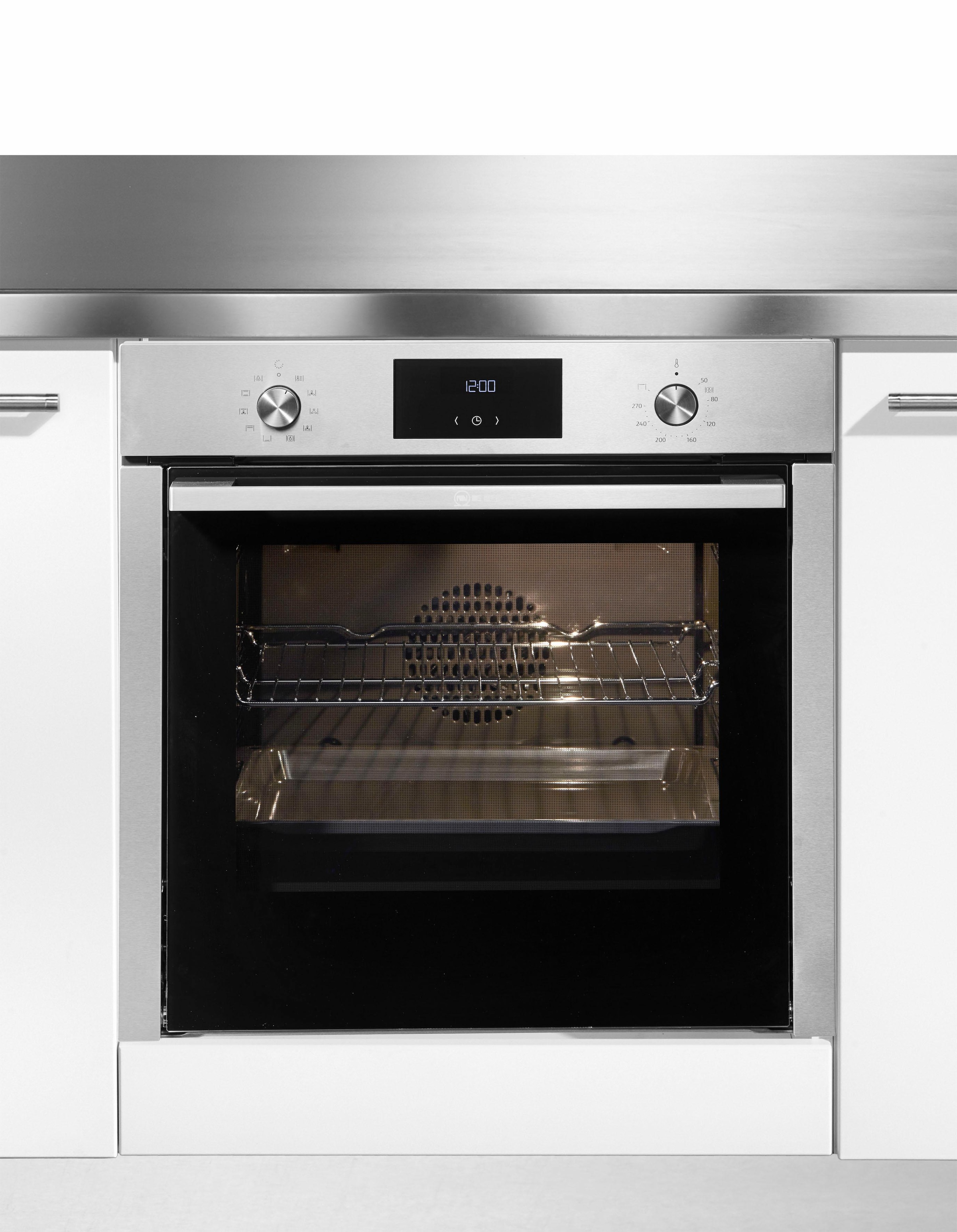 2. Bild von NEFF Einbaubackofen »B3CCE2AN0«, N 50, B3CCE2AN0, mit Teleskopauszug nachrüstbar, easyClean, mit Hide®