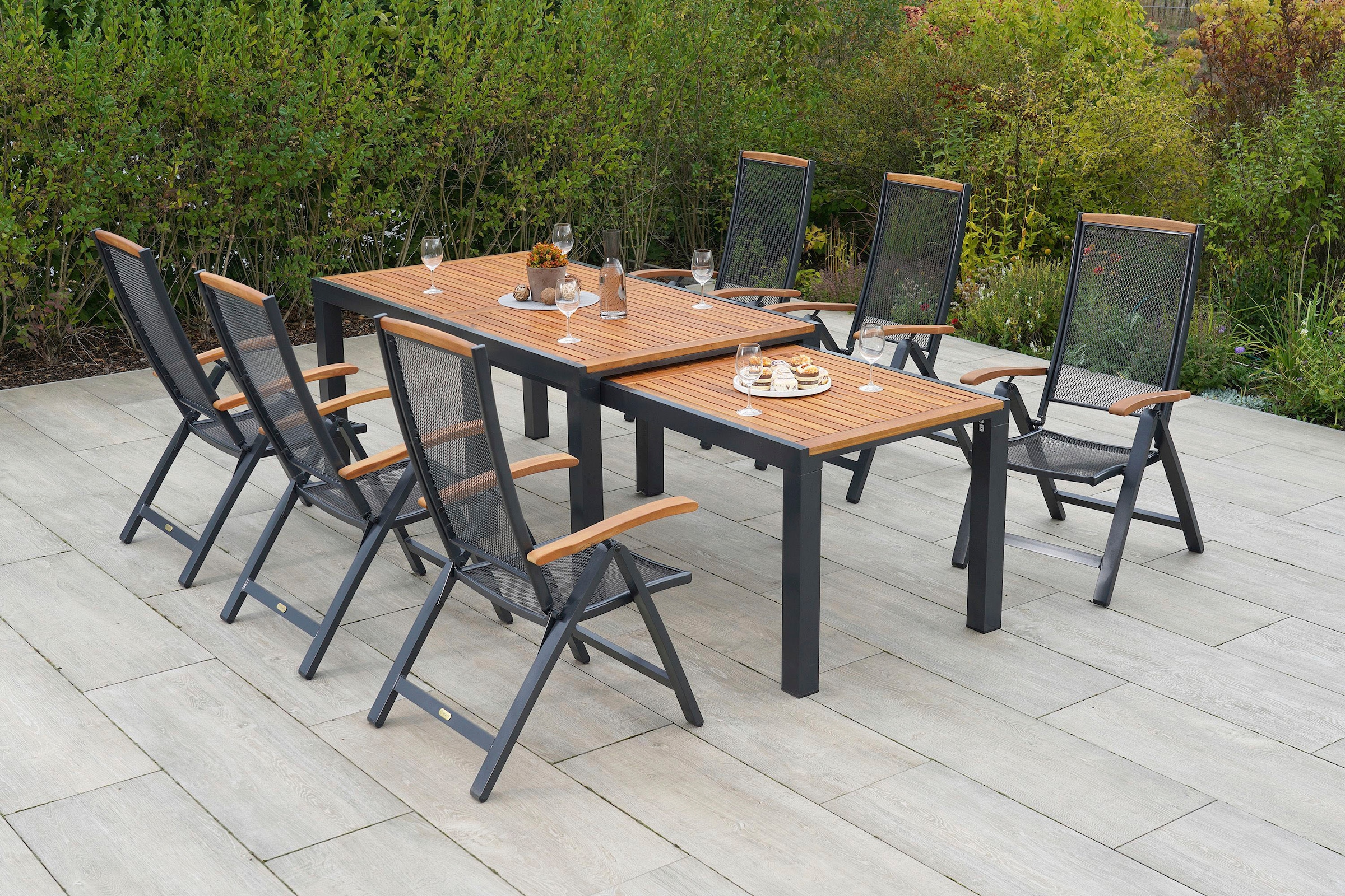 MERXX Garten-Essgruppe »Tilos«, (7 tlg.)