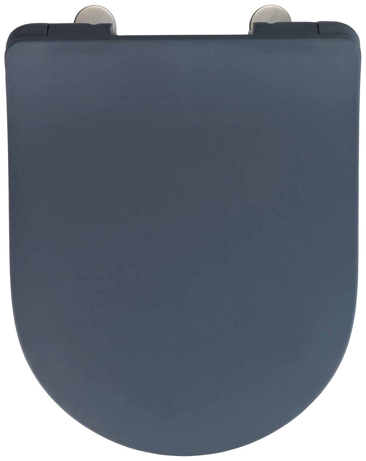 WENKO WC-Sitz »Sedilo matt Schwarz« 1 Stk. tlg. aus Duroplast, mit Absenkautomatik grau