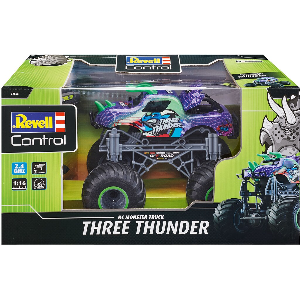 Revell® RC-Monstertruck »Revell® control, RC Dino Monster Truck Three Thunder«