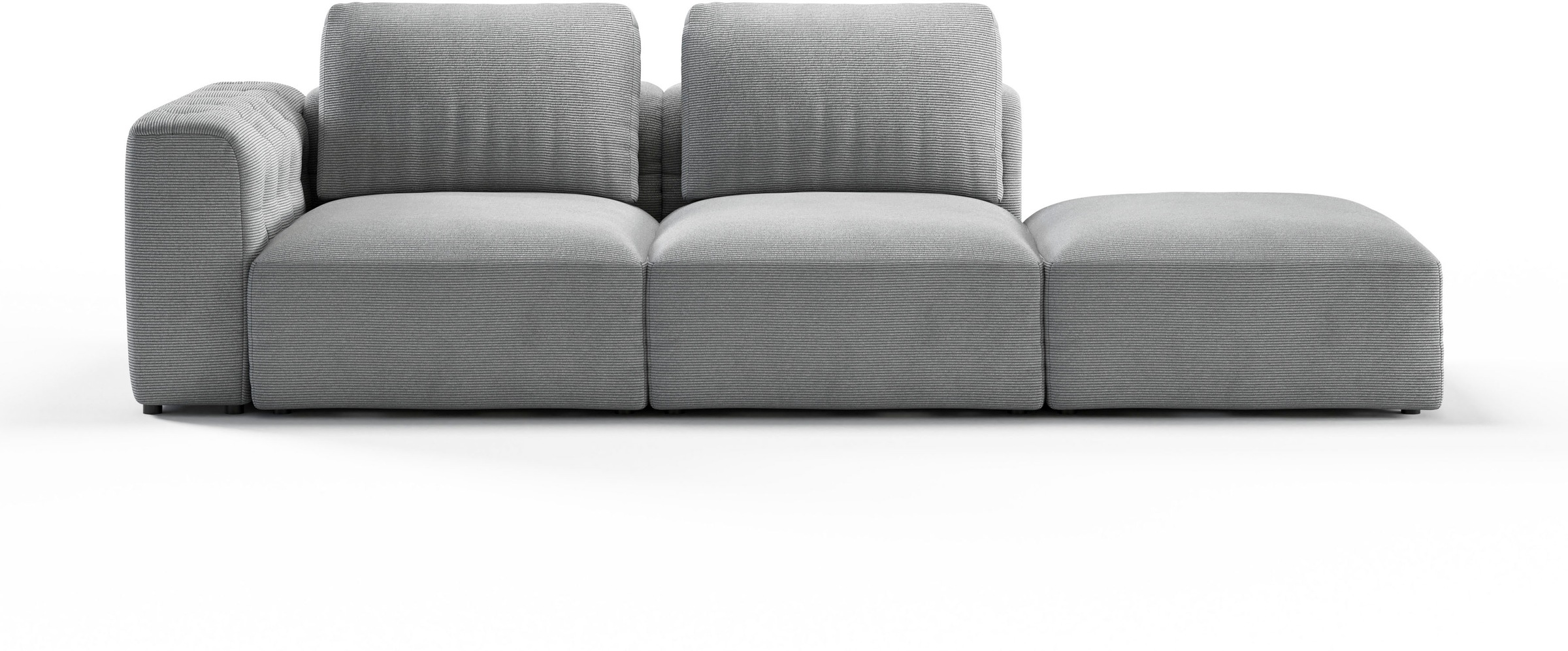 RAUM.ID Chaiselongue »Cushid«, Modul-Sofa, bestehend aus 2-Sitzer und Hocke günstig online kaufen