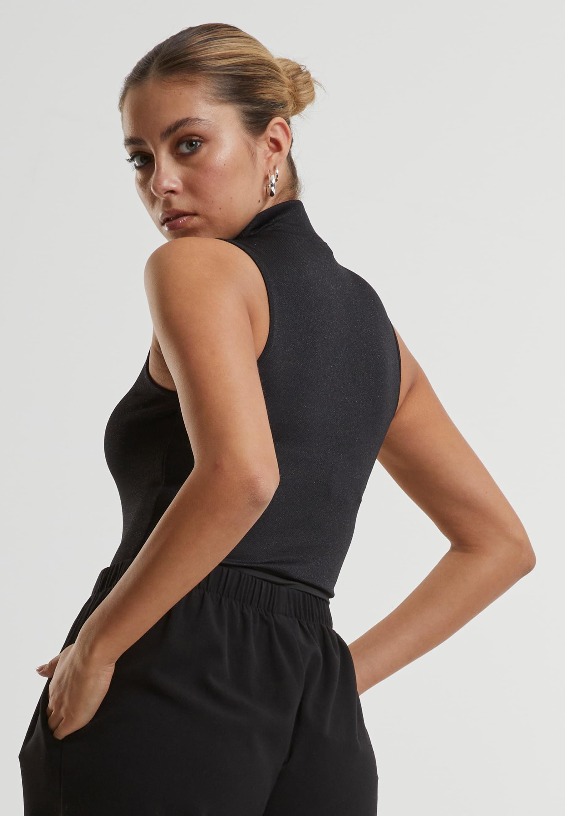URBAN CLASSICS Body »Urban Classics Ladies Glitter High Neck Body«