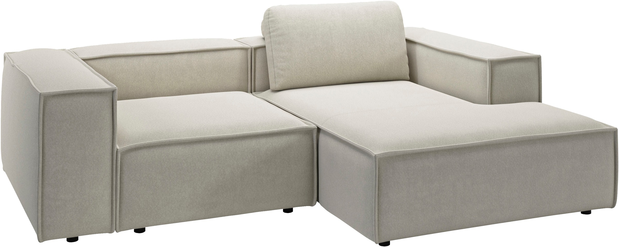 Places of Style Ecksofa »Watertown, kompakte L-Form, 246 cm breite für klei günstig online kaufen