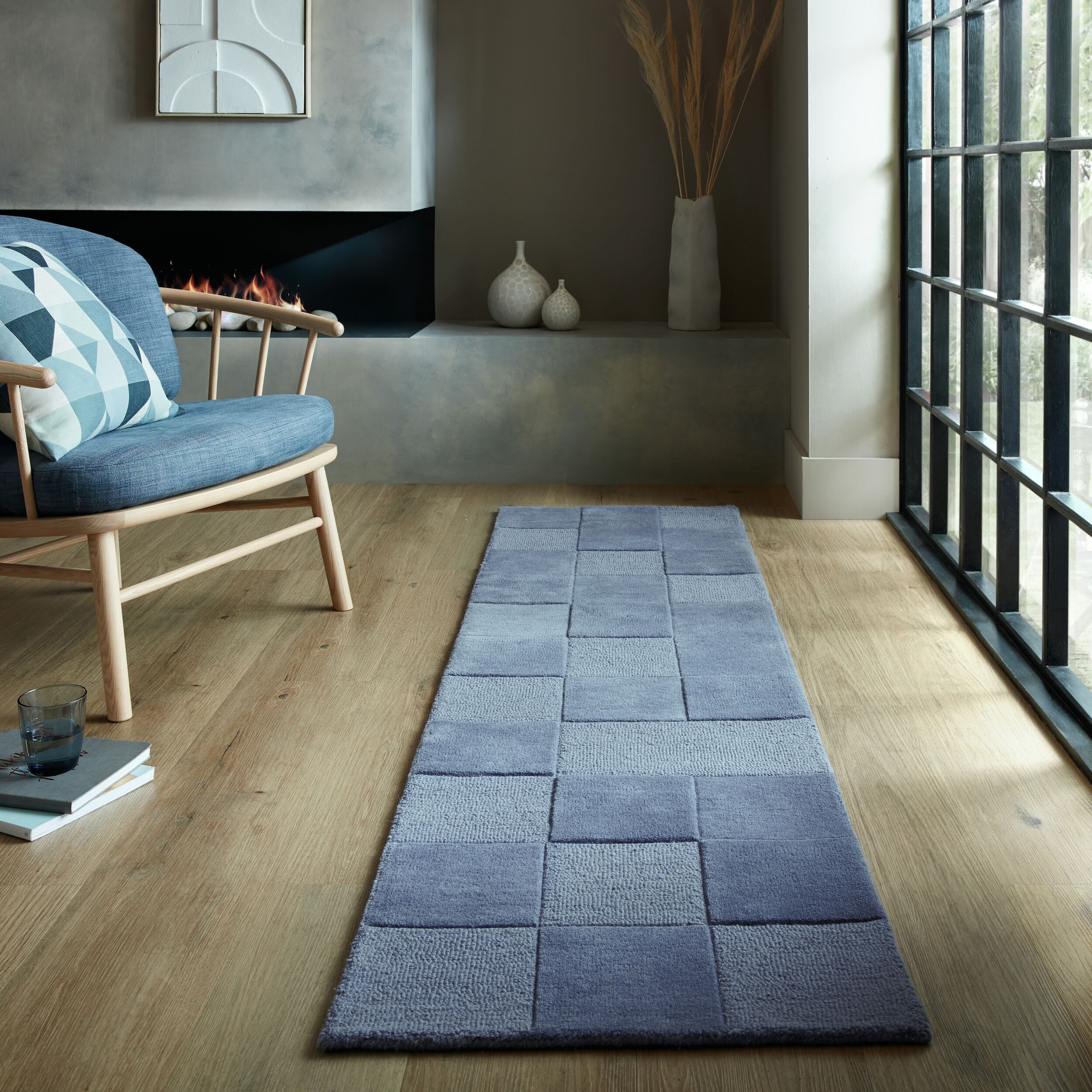 FLAIR RUGS Wollteppich »Blossom«, rechteckig, 5 mm Höhe, Traditioneller Wol günstig online kaufen