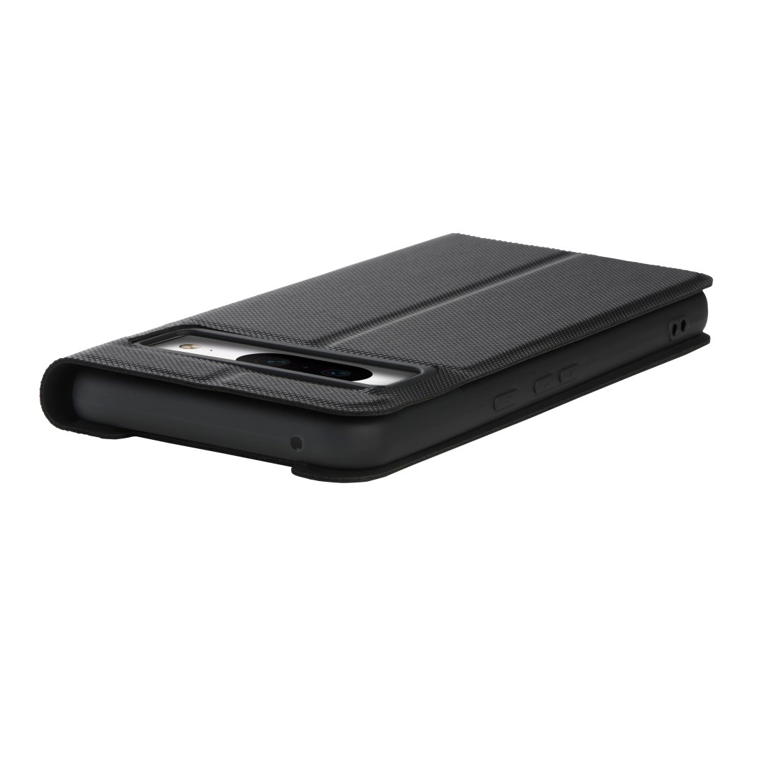 6. Bild von Hama Smartphone-Hülle »Handytasche für Google Pixel 8, Farbe Schwarz, flexible Hülle«, Google Pixel 8, Mit Kartenfächer, Standfunktion und Magnetverschluss