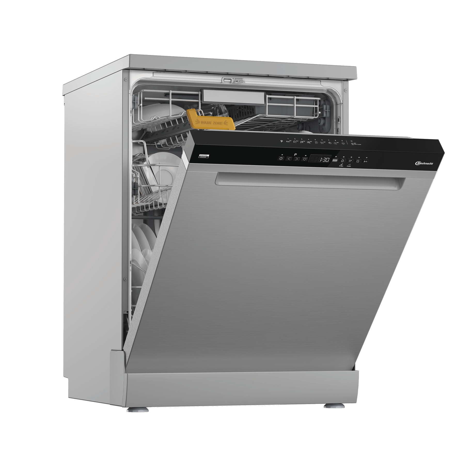 BAUKNECHT Standgeschirrspüler »BKSV1 FBM« 15 tlg. Maßgedecke