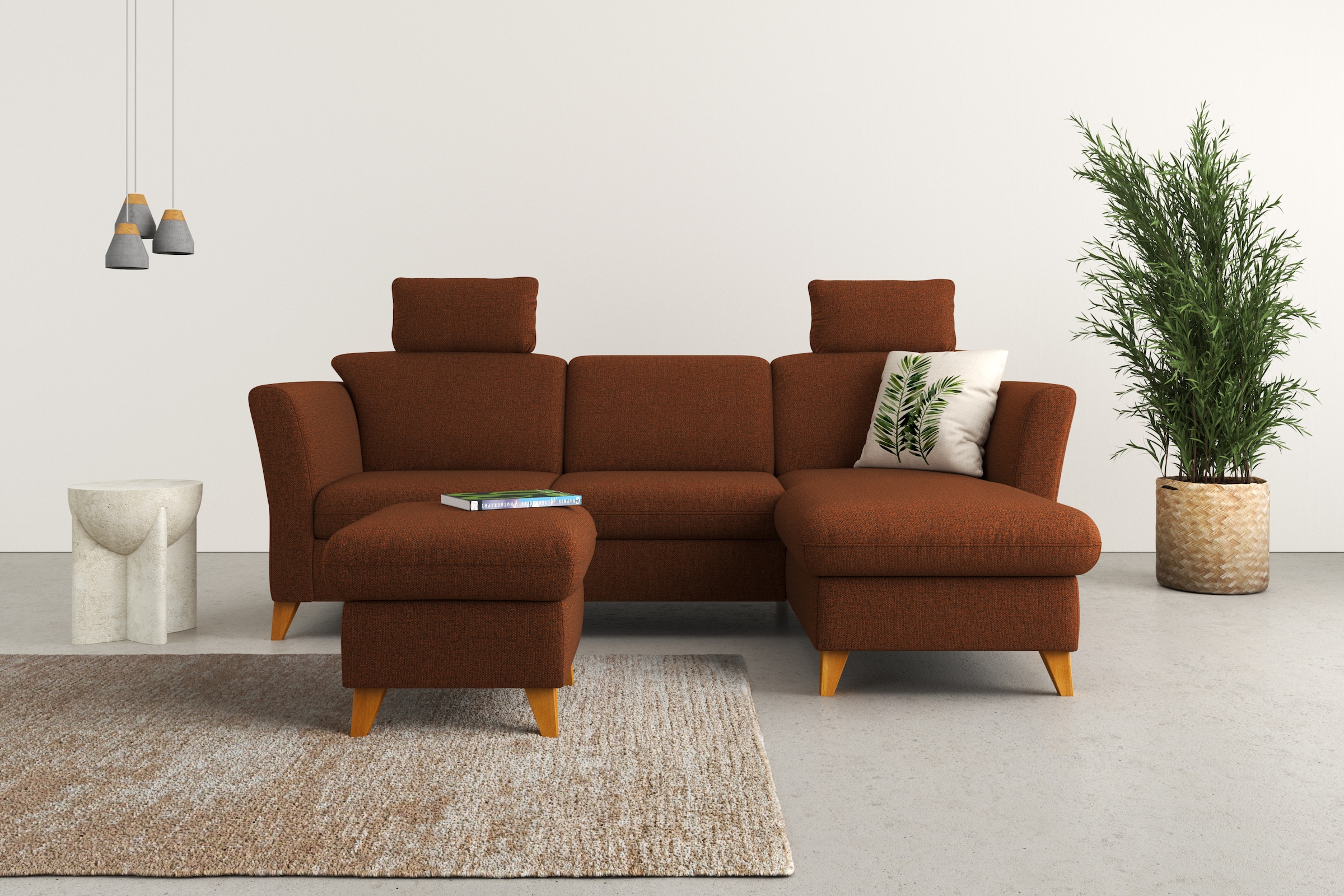 Home affaire Polsterhocker »Trelleborg«, passend zur Serie "Trelleborg", incl. Stauraum
