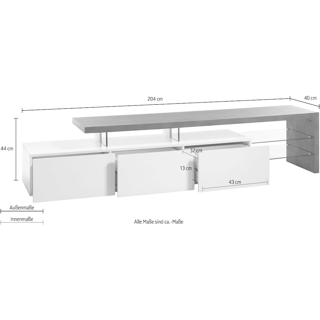 MCA furniture Lowboard »Alimos«