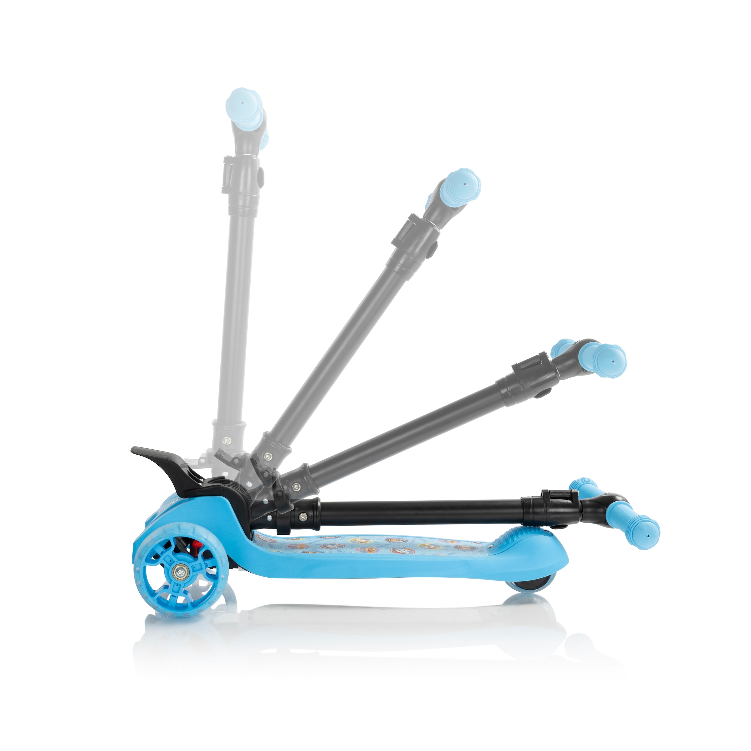 Heys Kinderkoffer »Heys Turbo Tots Scooter« Kindertrolley, Reisekoffer, handgepäcktauglich mit Paw Patrol Motiv