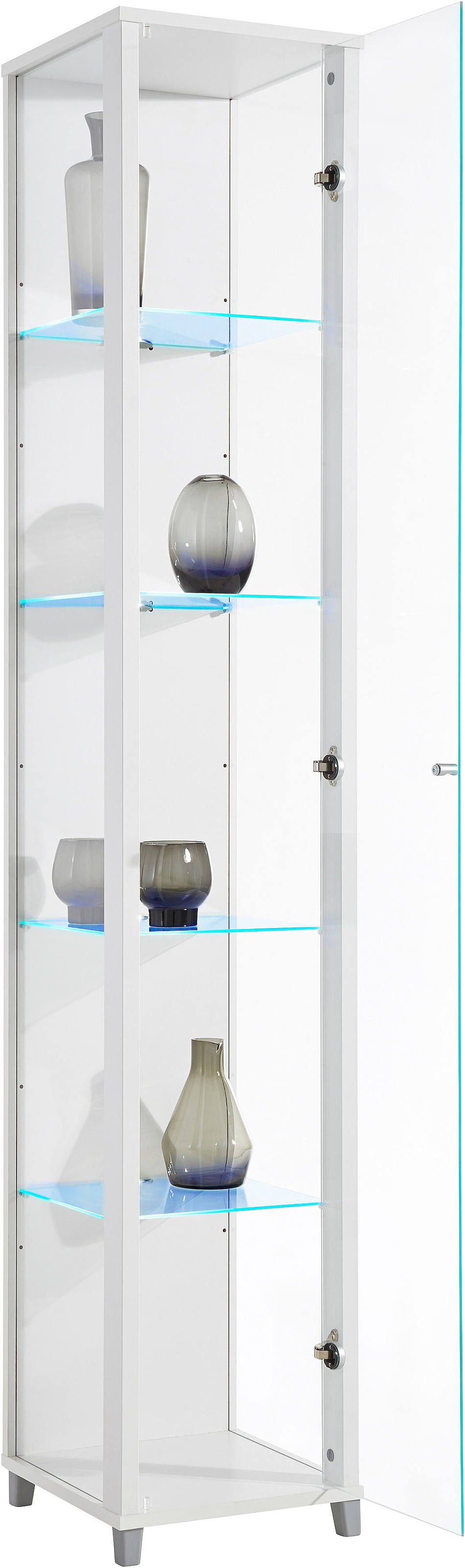fif möbel Vitrine »OPTIMA«, Standvitrine/Glasvitrine 1x Glastür,perfekt für Sammler,Sammlervitrine