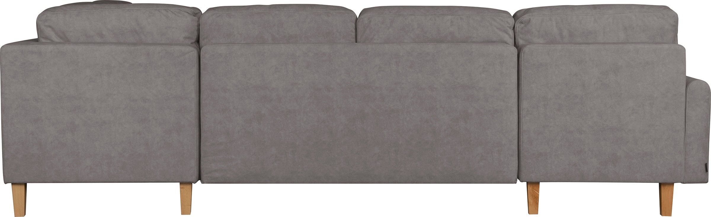 Home affaire Wohnlandschaft »TRIPLO U-Form wahlweise mit Schlaffunktion, B/T/H: 310/192/90 cm«, Schlafsofa, auch mit Bettkasten, Steppung im Rückenkissen