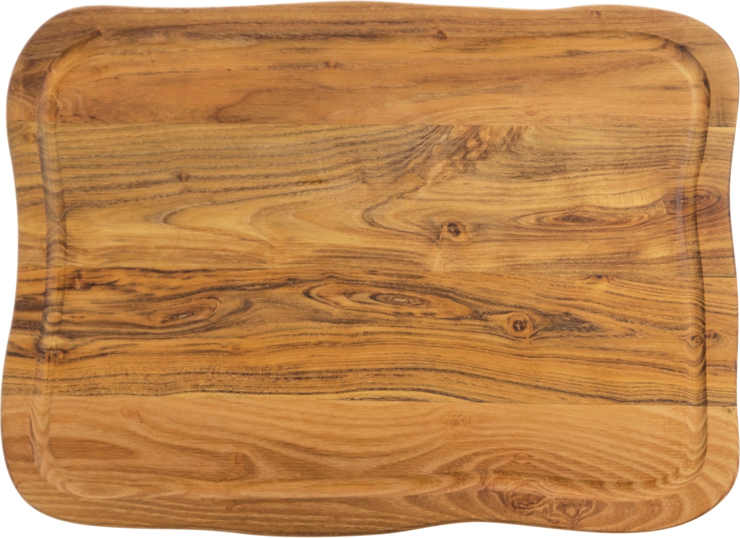 aida RAW Schneidebrett »RAW Teak«, Organische Form günstig online kaufen