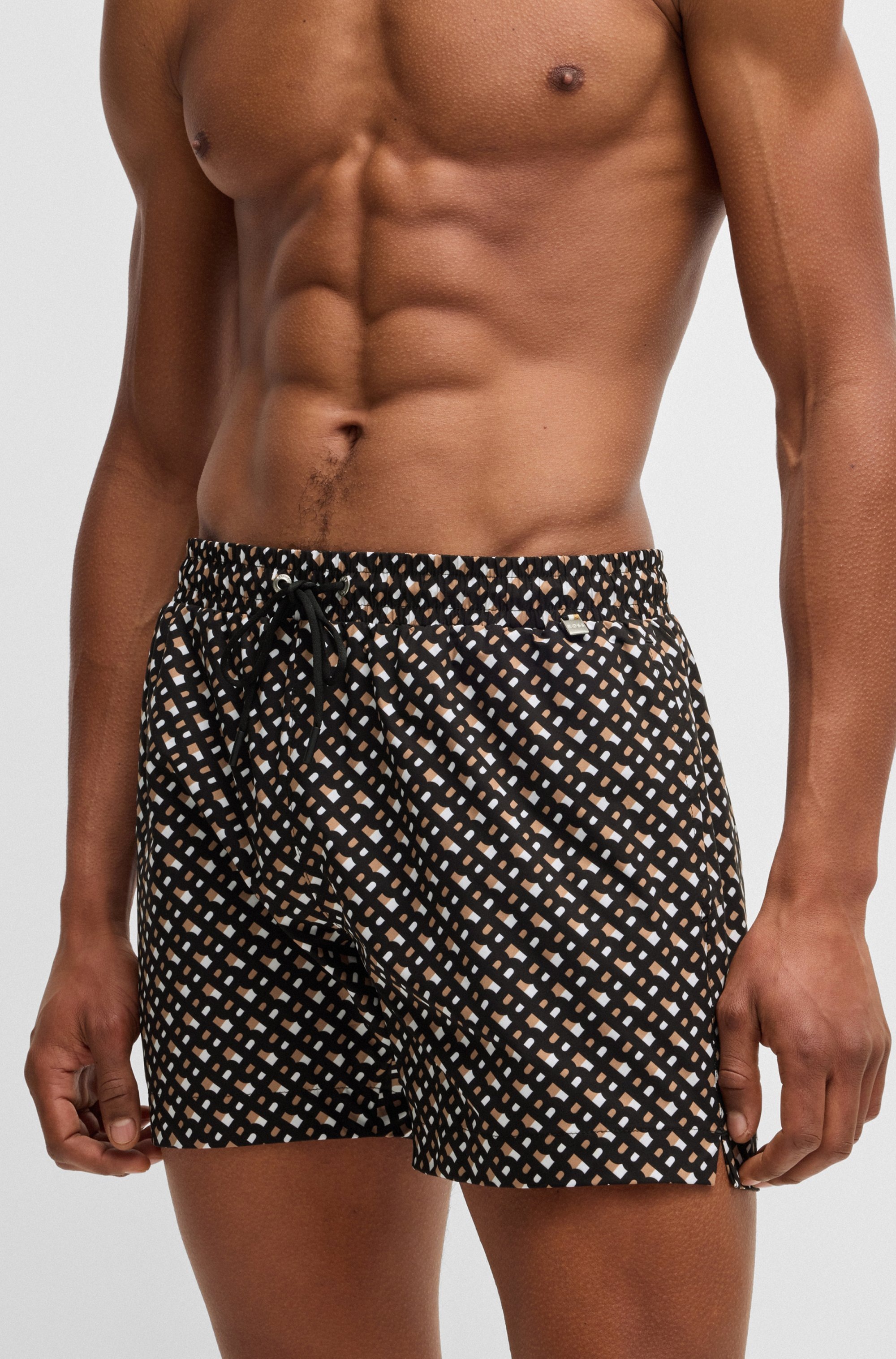 BOSS Badeshorts »Manu new«, mit Kordel