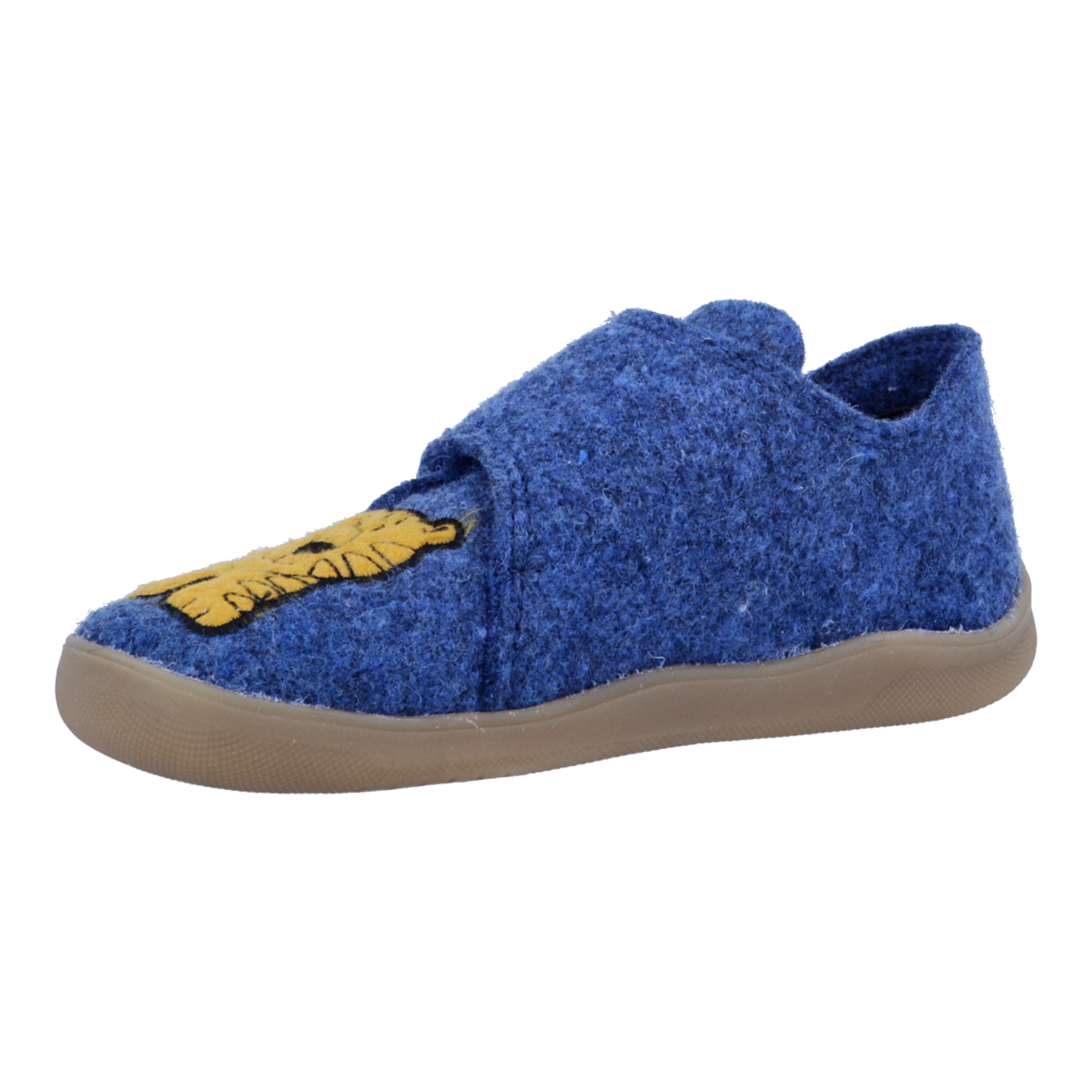 Richter Barfußschuh »Fun (Felt)«  Hausschuh mit Tigermotiv, Größenschablone zum Download