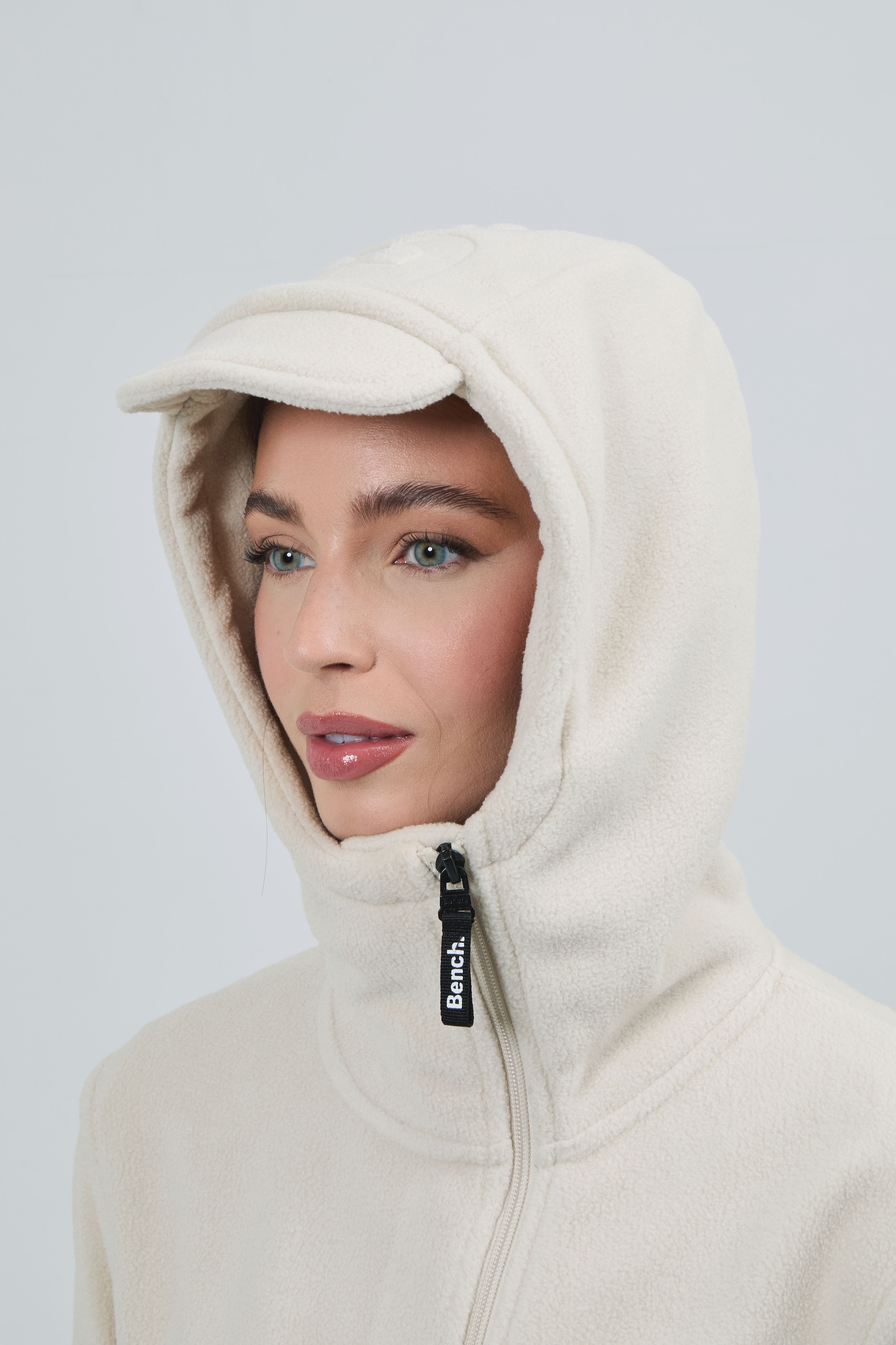 Bench. Fleecejacke »NINJA«, mit Kapuze