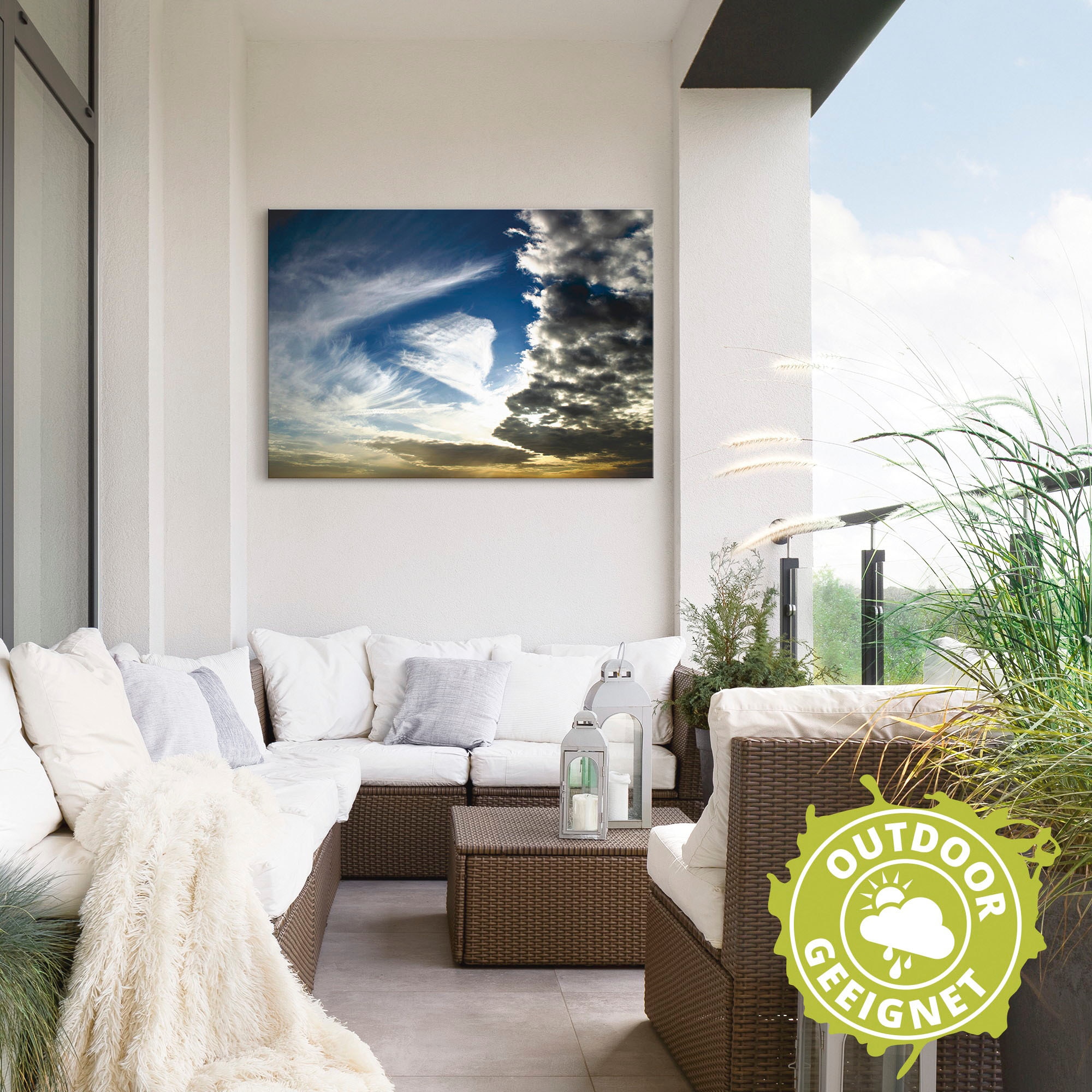 Artland Wandbild »Horizont«, Himmel, (1 St.), als Alubild, Leinwandbild, Wandaufkleber oder Poster in versch. Größen