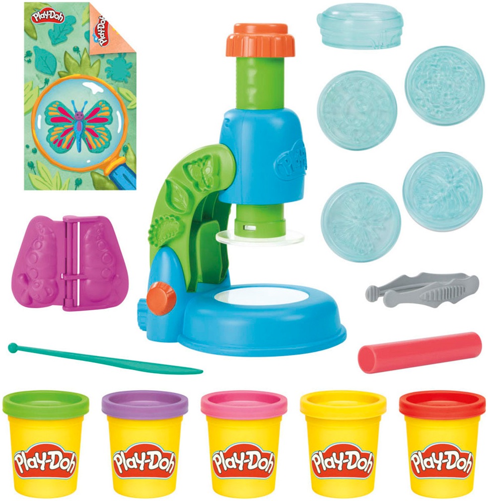 Hasbro Knetform-Set »Play-Doh, Mikroskop mit Licht«