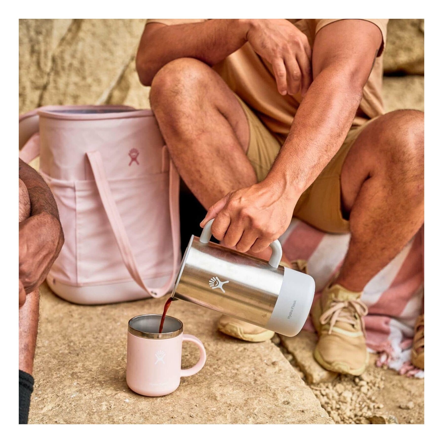 Hydro Flask Thermobecher »12 Oz Mug«, (2 tlg.), TempShield™-Isolierung, 355 ml