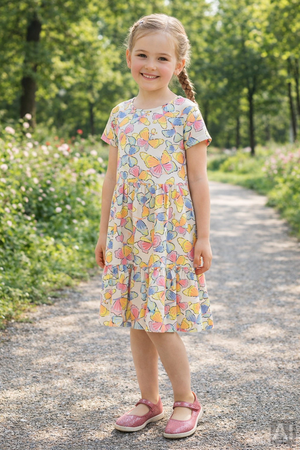 happy girls Sommerkleid