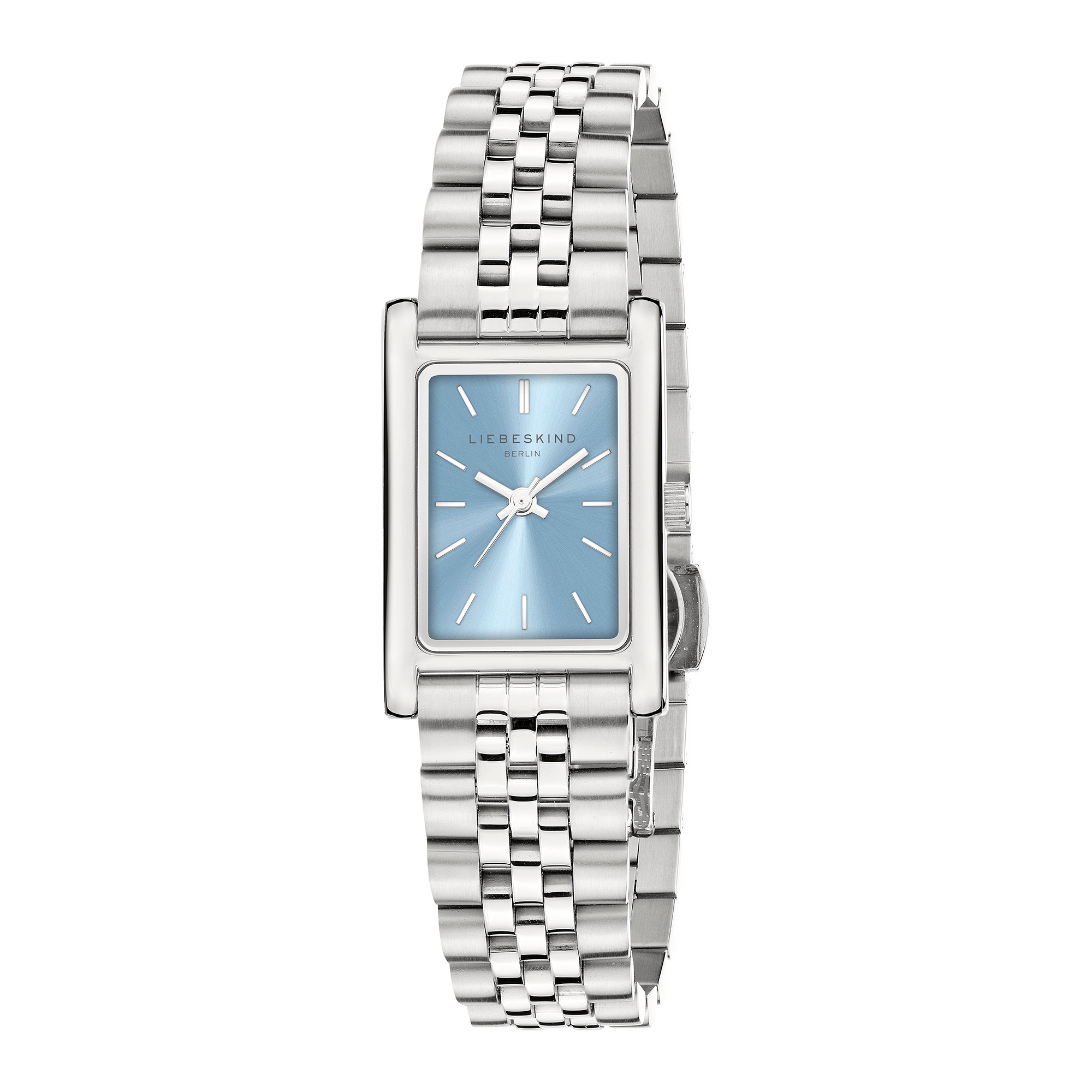 Liebeskind Berlin Quarzuhr »Classic Square«, Armbanduhr, Damenuhr, Edelstahlarmband, analog