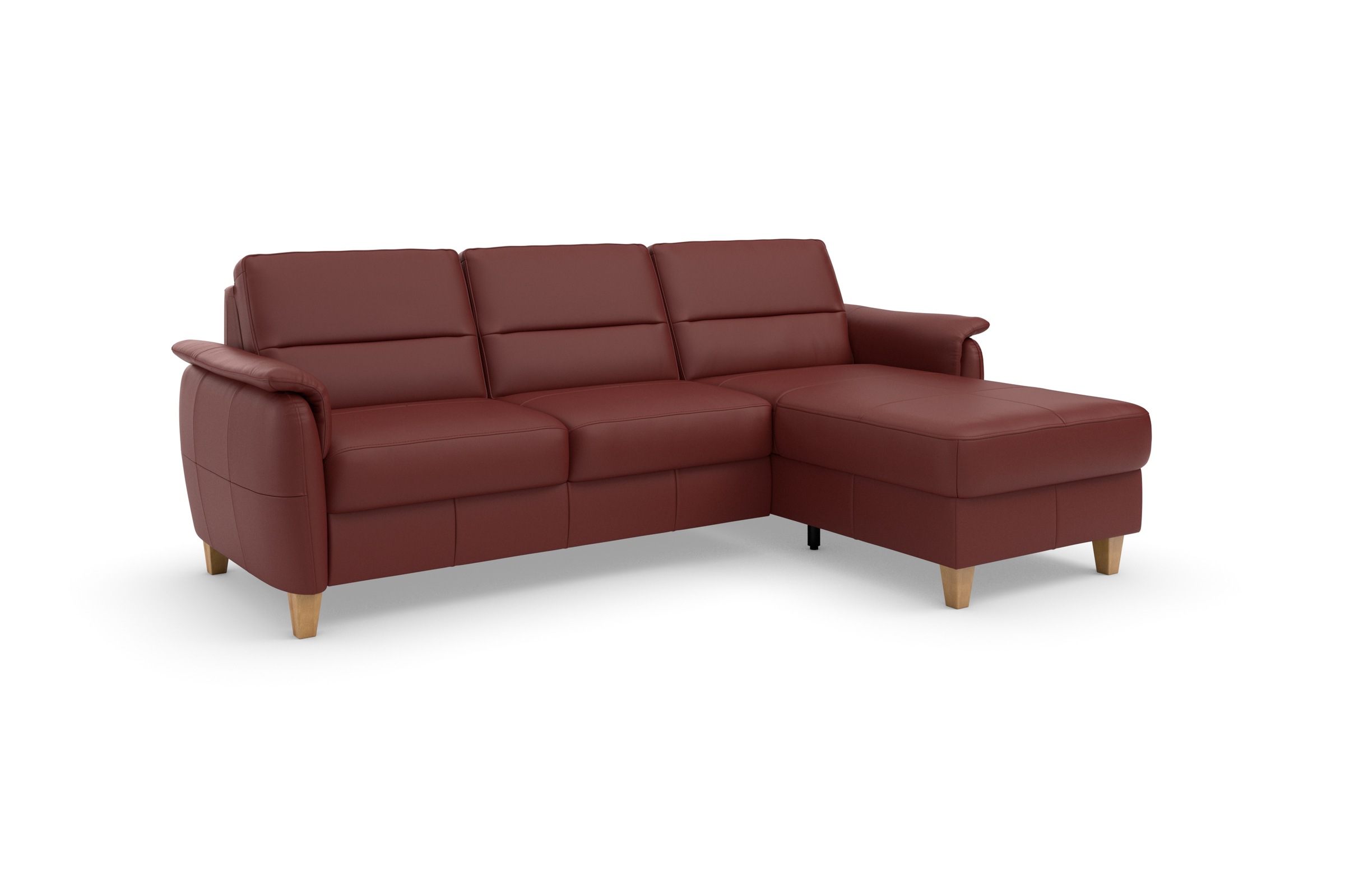 Home affaire Ecksofa »Palmera L-Form«, Federkern, wahlweise mit Bettfunktion und mit/ohne Bettkasten