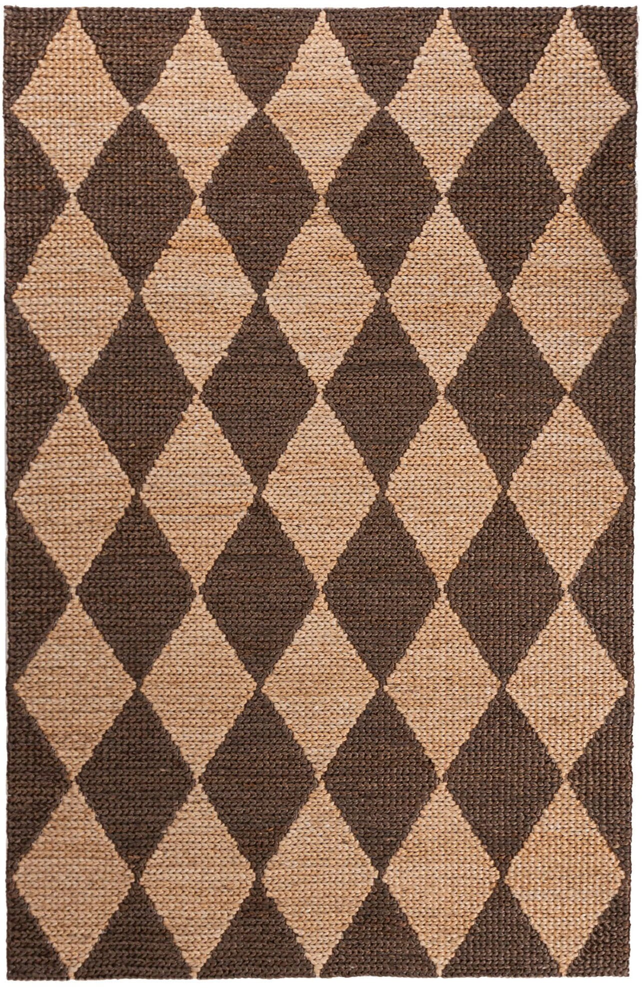 FLAIR RUGS Teppich »Effie Diamond« rechteckig 5 mm Höhe handgeknüpft günstig online kaufen