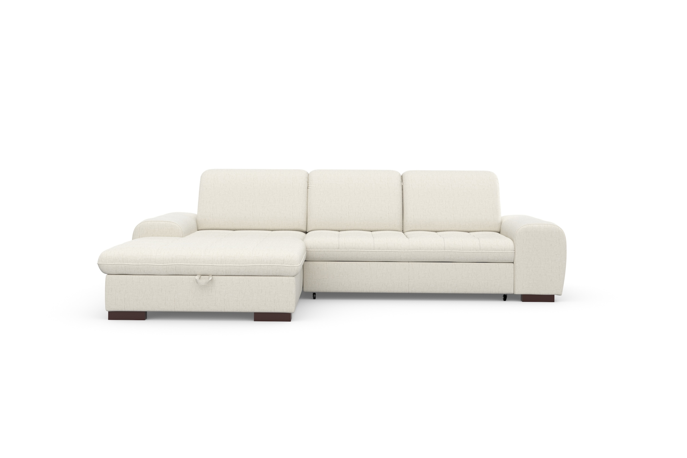 sit&more Ecksofa »Luxor L-Form«, wahlweise mit Bettfunktion, Bettkasten und Kopfteilverstellung
