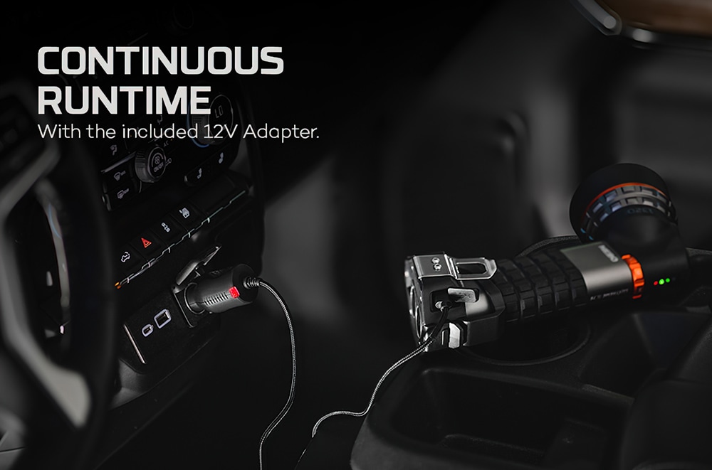 NEBO LED Taschenlampe »Nebo LUXTREME SL75« Set, Taschenlampe inkl. Ladekabel, 2 Stk. tlg. Leuchtet bis zu 1,2 km weit!