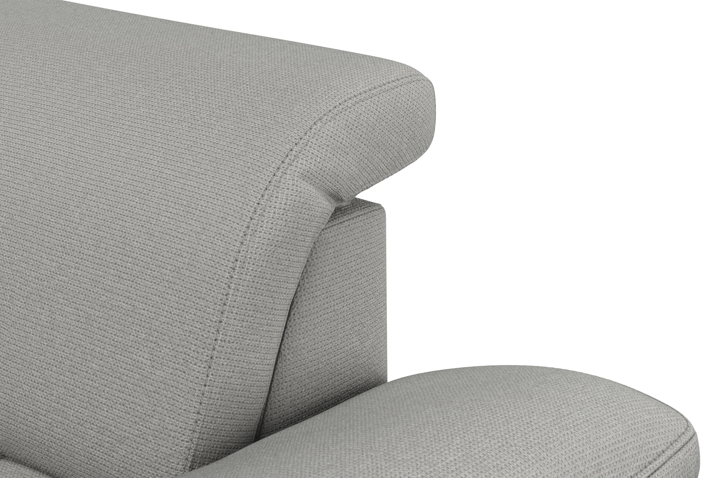 sit&more Ecksofa »Cool L-Form«, wahlweise mit Kopfteilverstellung und Vorziehsitz, motorisch