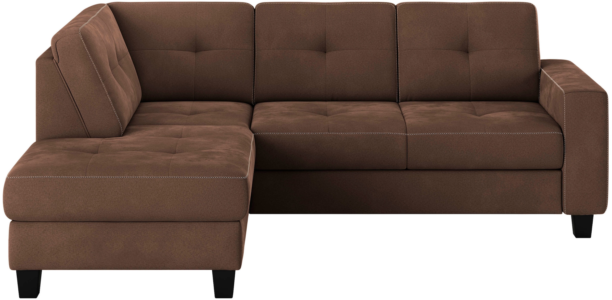 PLACES OF STYLE Ecksofa »Varese« wahlweise mit Bettfunktion und Bettkasten günstig online kaufen