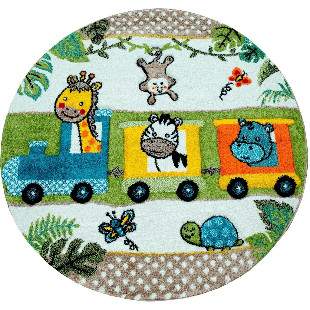 Paco Home Kinderteppich »Diamond 635«, rund