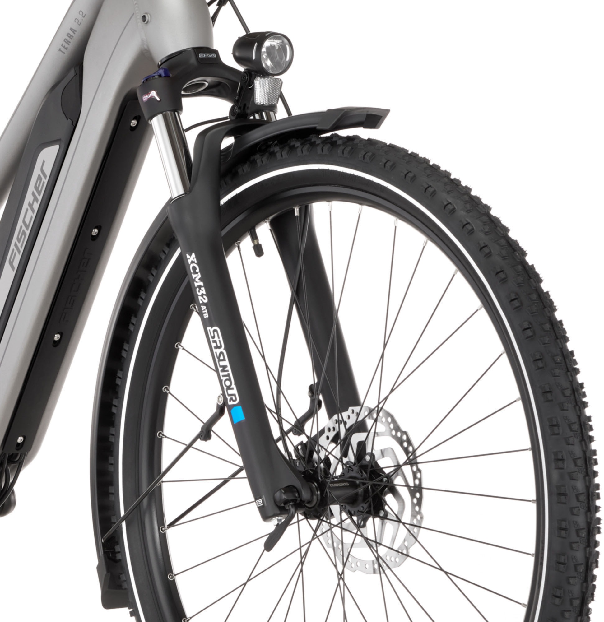 FISCHER Fahrrad »TERRA 2.2 688« 8 Gang Shimano ACERA Schaltwerk Heckmotor mit Akku-Ladegerät;mit Werkzeug, 