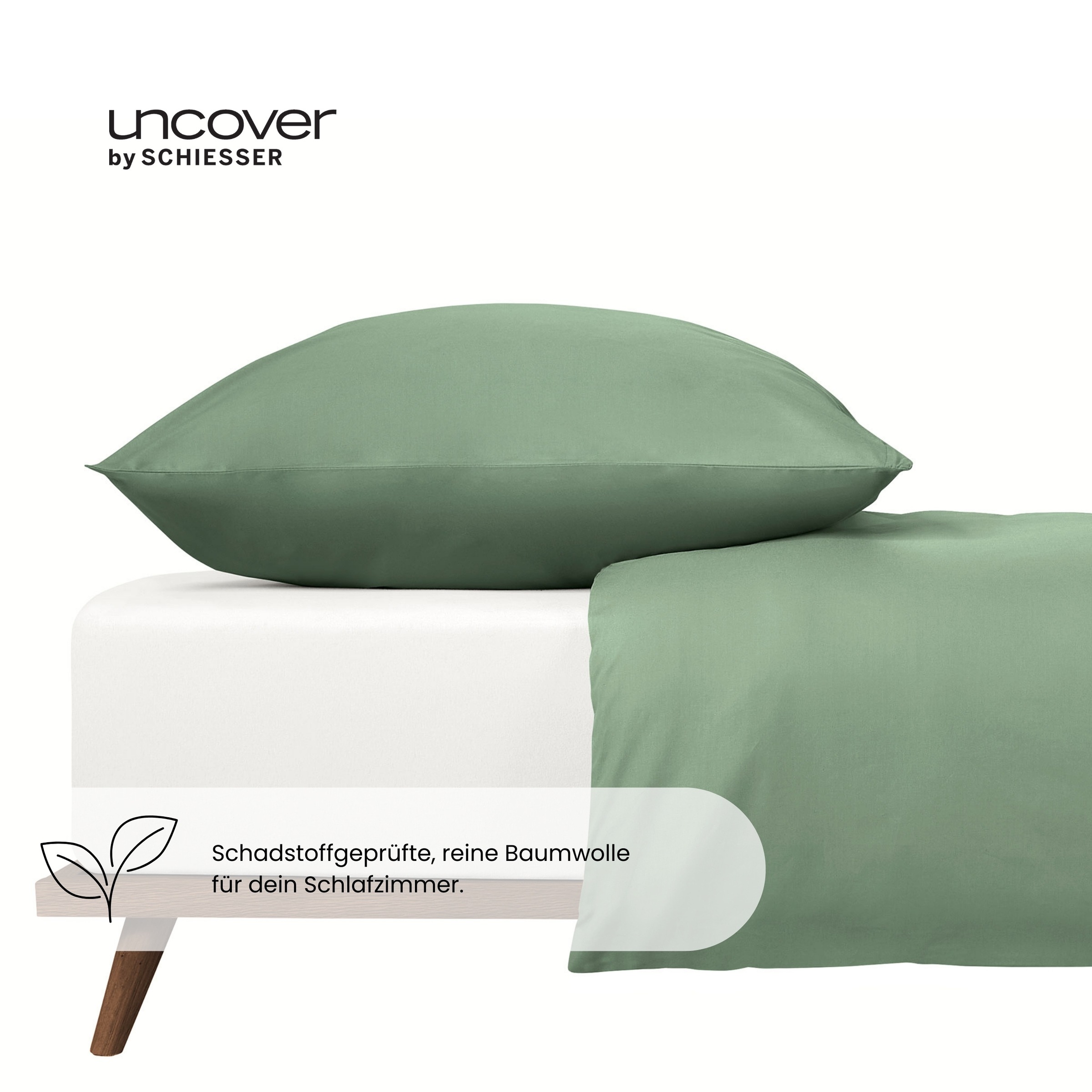 uncover by SCHIESSER Spannbettlaken »New Jersey aus 100% Baumwolle«, Made i günstig online kaufen