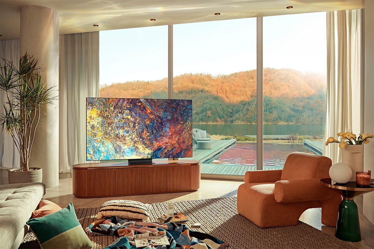 Samsung QLED-Fernseher »GQ65QN90AAT«, 4K Ultra HD, Smart-TV, Quantum HDR 1500,Neo Quantum Prozessor 4K,Quantum Matrix Technologie