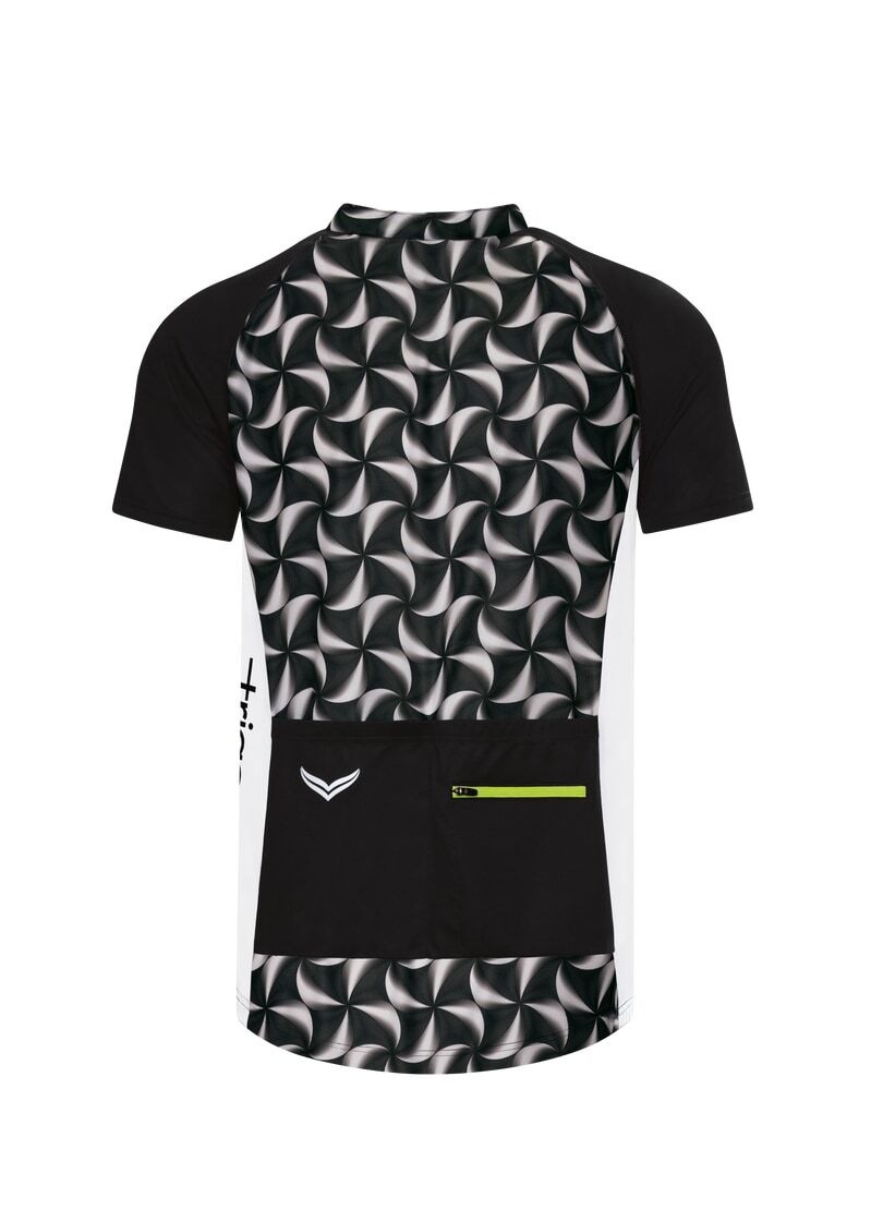 Trigema Trainingsjacke »TRIGEMA Fahrradtrikot mit praktischer Rückentasche«, (1 St.)