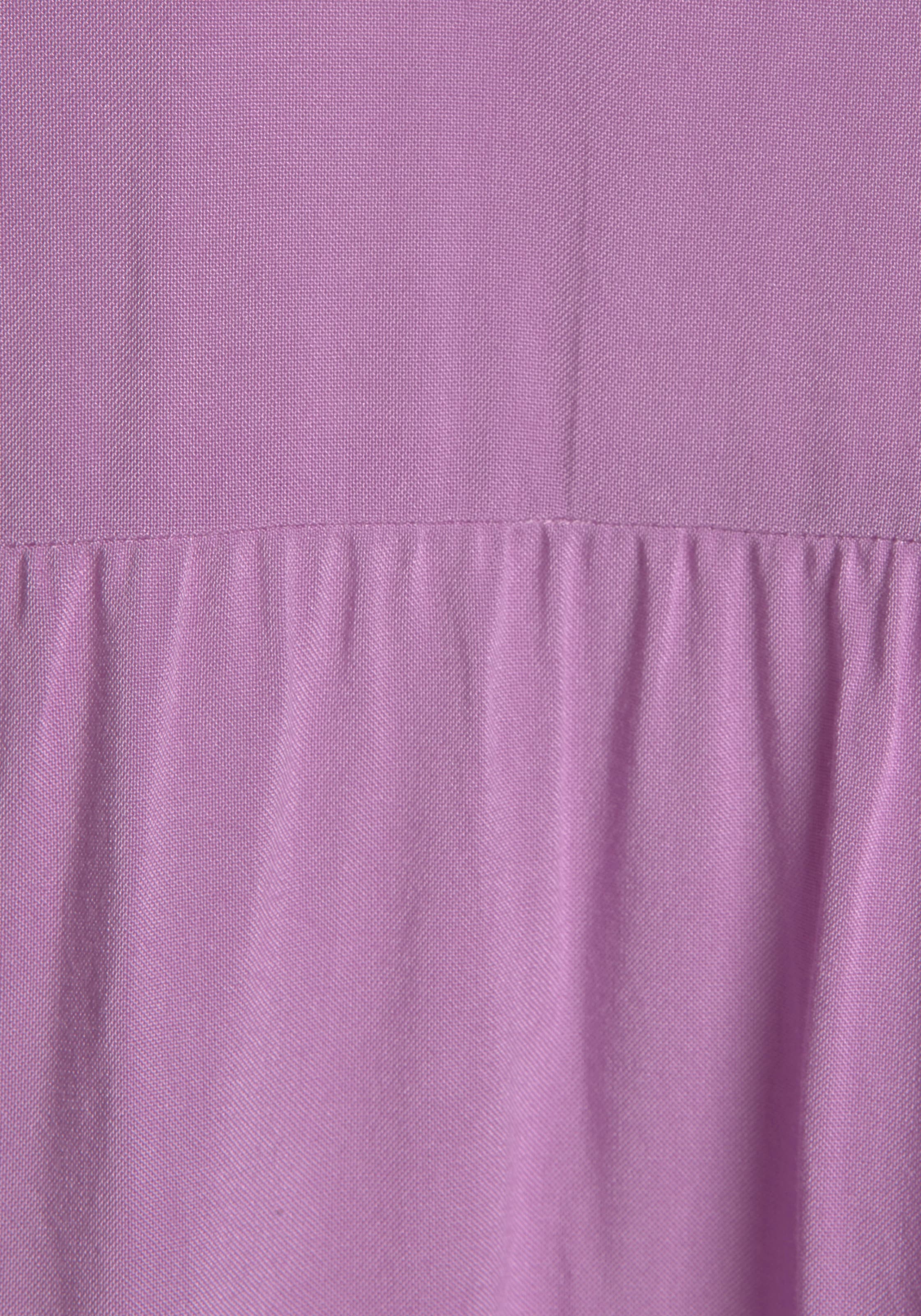 LASCANA Longbluse, mit Spitzeneinsätzen, Tunika, Blusenkleid, Strandmode