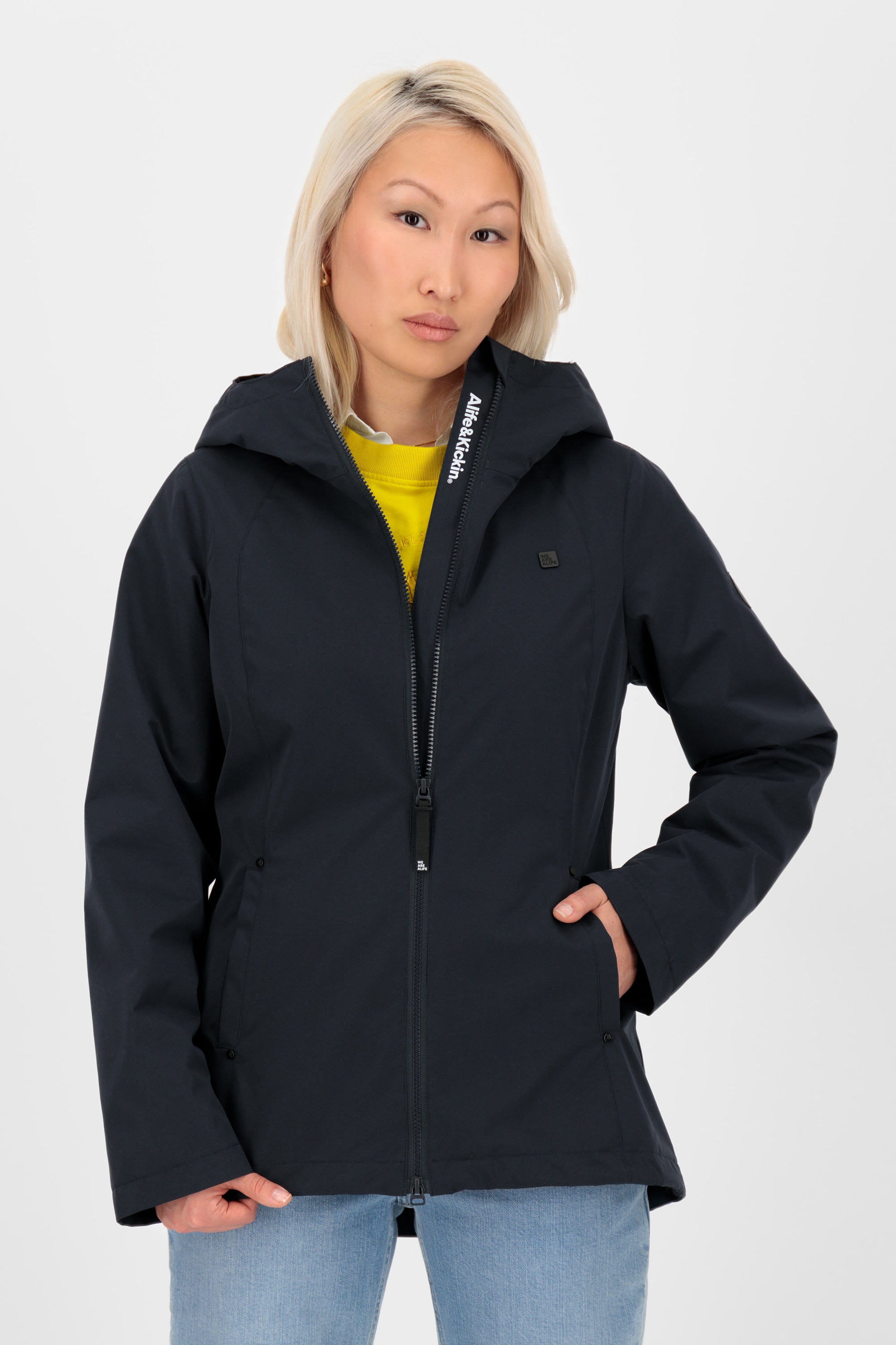Alife & Kickin Softshelljacke »KANAAKA«, mit Kapuze
