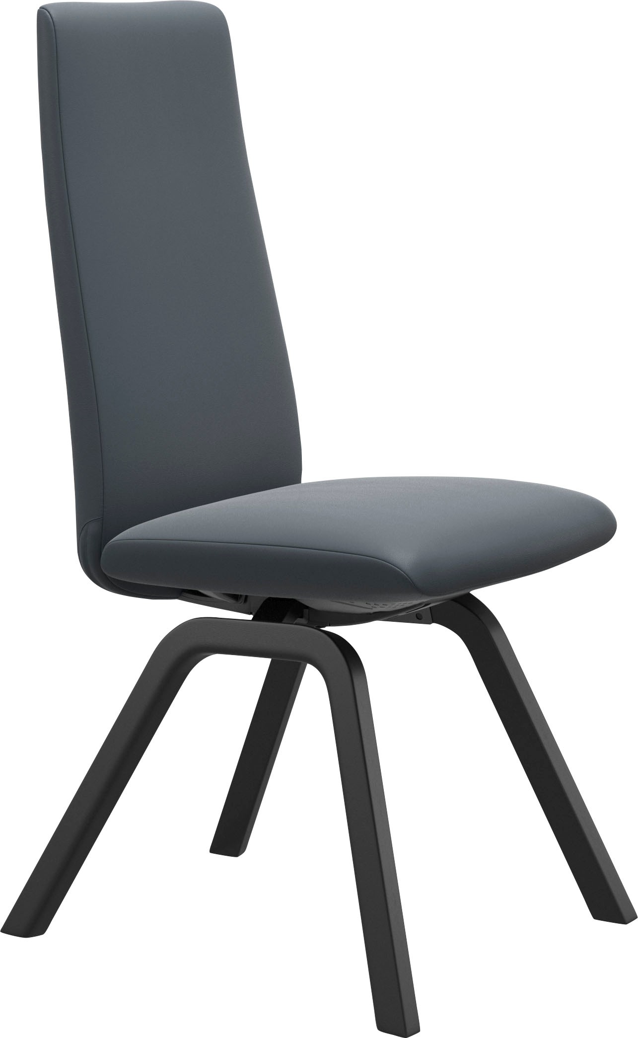 Stressless® Polsterstuhl »Laurel«, Leder BATICK, High Back, Größe M, mit schräggestellten Beinen in Schwarz