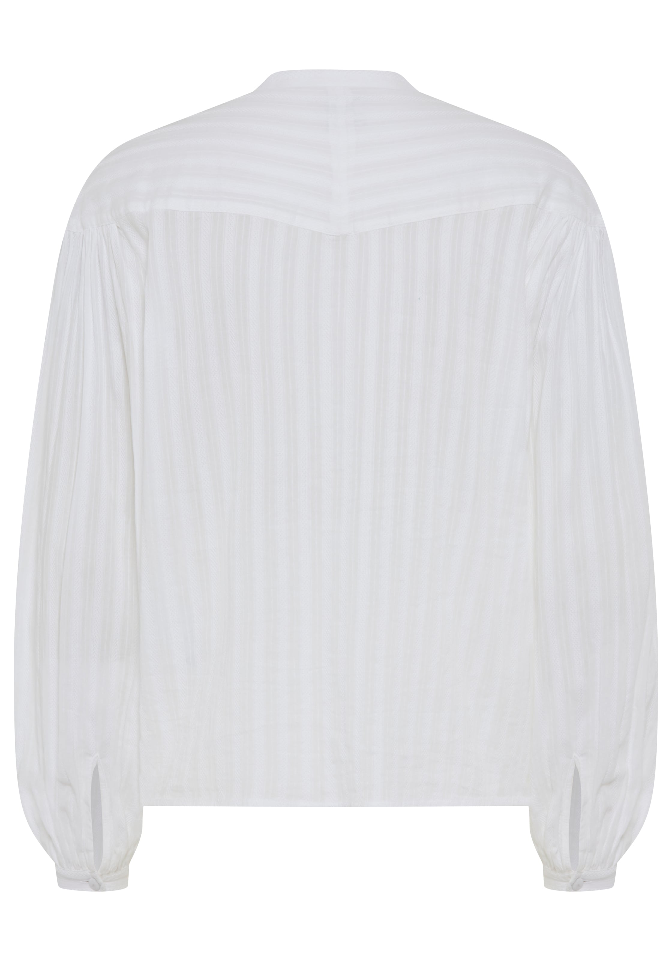 BOSS ORANGE Langarmbluse »Bilmant Premium Damenmode« mit Knopfleiste und kurzem Stehkragen