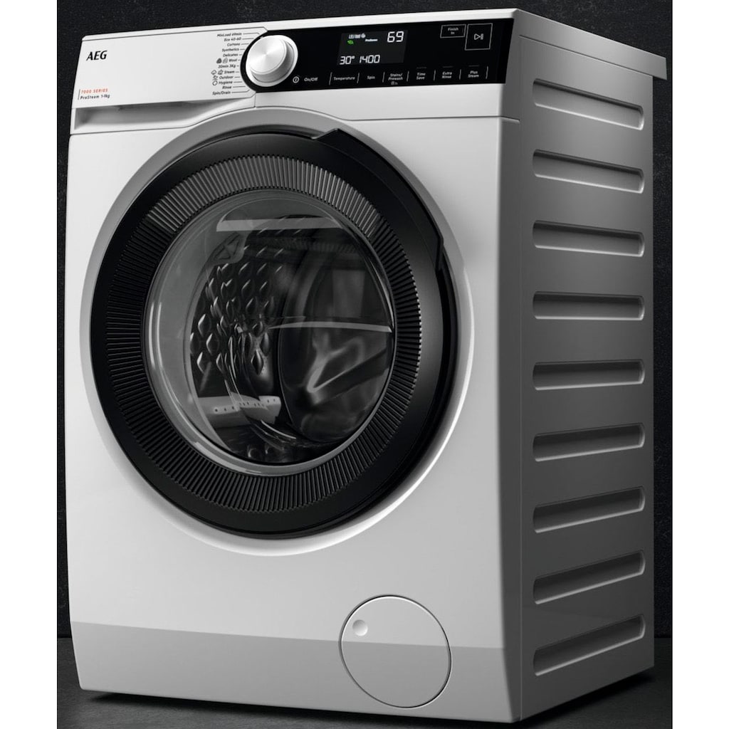 AEG Waschmaschine »LR7A70490«, 7000, LR7A70490, 9 kg, 1400 U/min, ProSteam - Dampf-Programm für 96 % weniger Wasserverbrauch
