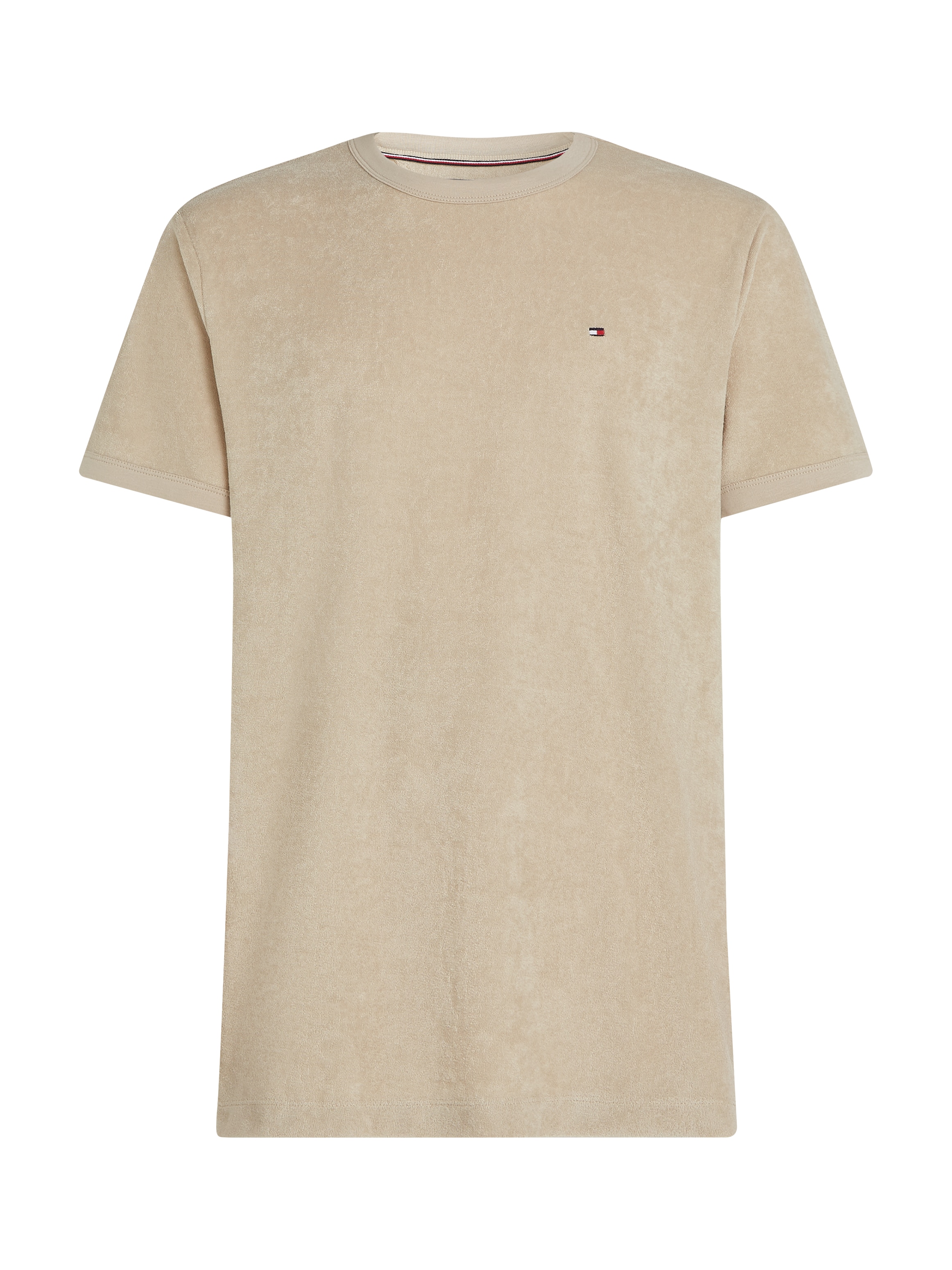Tommy Hilfiger T-Shirt »TERRY TOWELLING TEE«, aus Frottee Samt