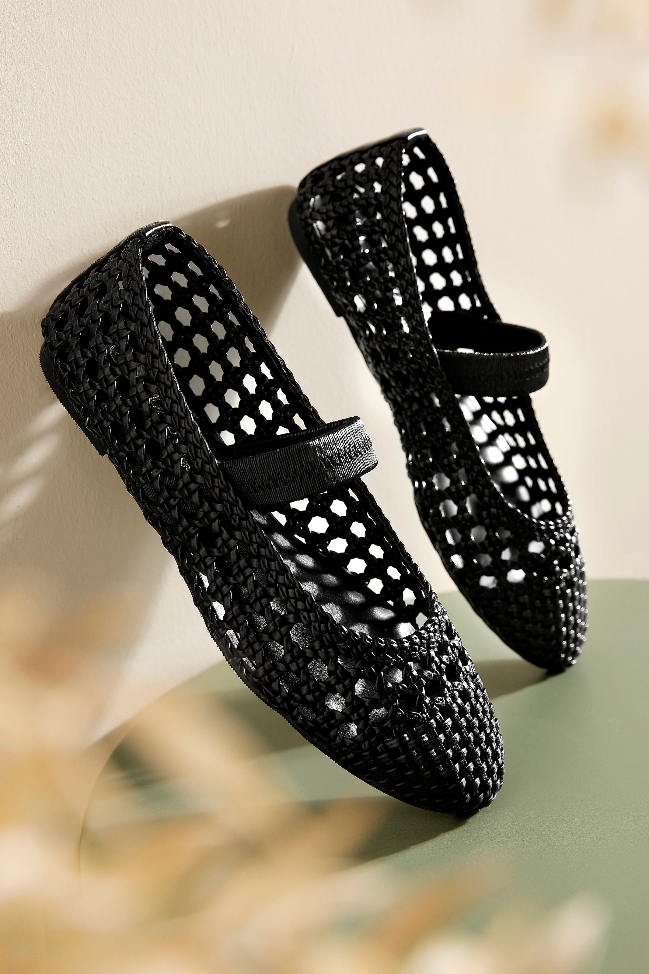 Aniston SHOES Ballerina  Sommerschuh in Flechtoptik - NEUE KOLLEKTION