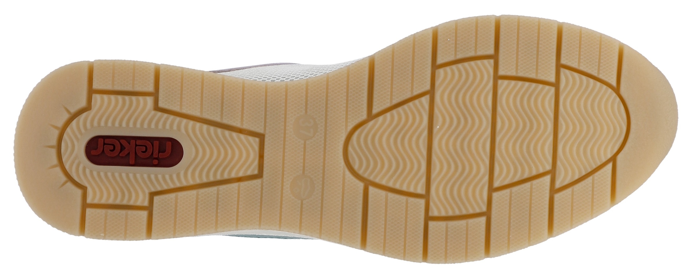 Rieker Wedgesneaker »vegan«, herausnehmbarer Soft-Einlage, Freizeitschuh, Halbschuh, Schnürschuh